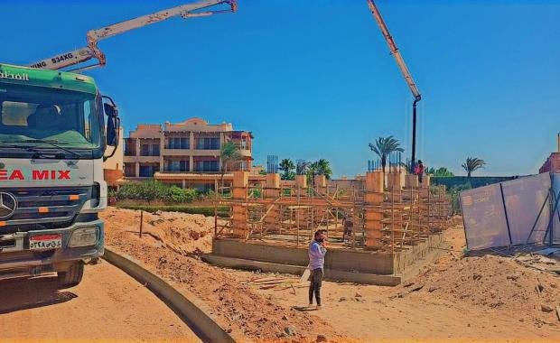 Project to construct a boiler building for the Olympic swimming pool at Soma Bay resort